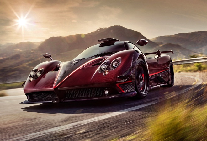 Esportivo, Zonda Rts, Estrada, Velocidade, Vermelho