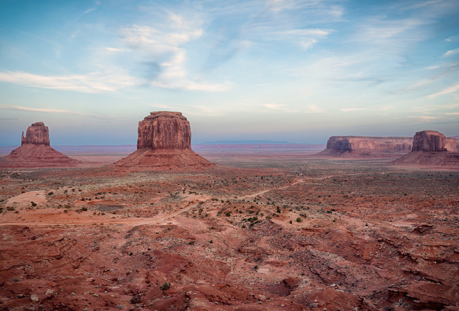 Parque Nacional, Vale, Montanhas, Desertos