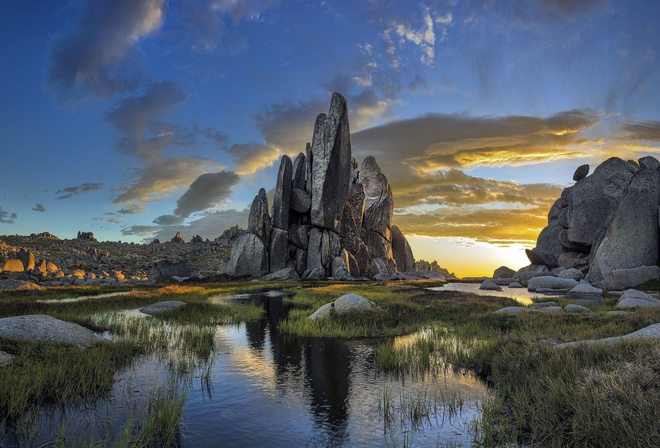 Monumento, Pedras, Esculturas, Paisagens, Lindas