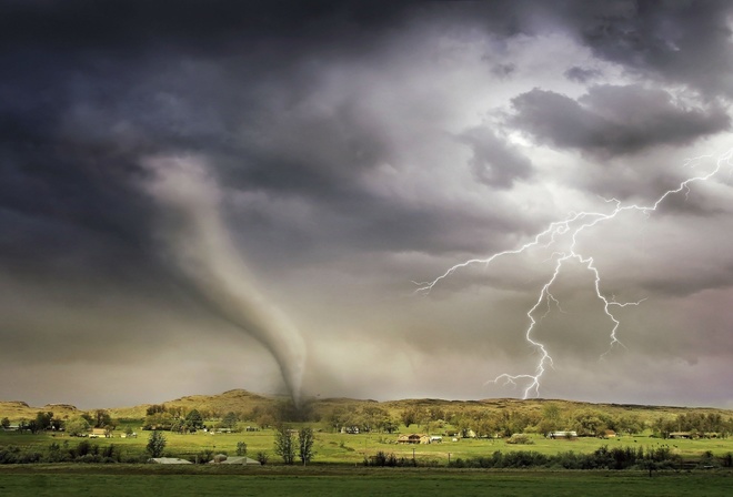 Natureza, Tempestades, Chuva, Noite