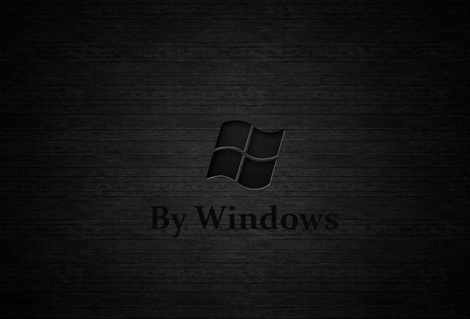 Logo, Windows, Preto, Wallpaper