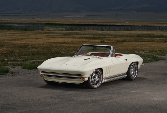 1966 Corvette, white, chevrolet, convertible