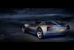 Conceptcar, Anniversary Corvette, Stingray,   