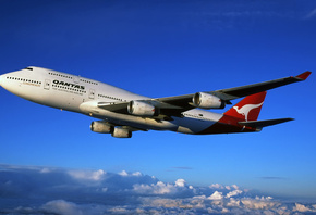 , the, airlines, , 747, boeing, australian, qantas, , 