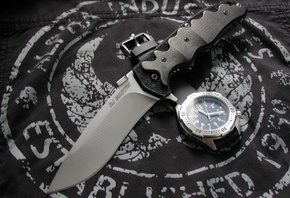 , knives & wristwatch, , 