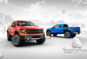 wallpaper, raptor, Ford