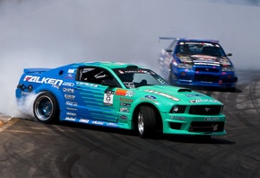 mustang gt, Falken, nissan skyline