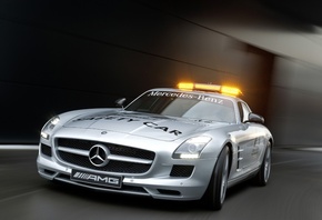 Mercedes sls, 2010 f1 safety car, amg