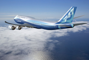 Boeing 747-8 intercontinental, new aircraft, , in flight