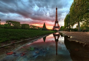 Eiffel tower, , france, , paris,  