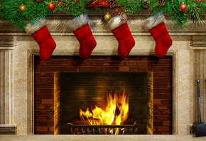 colorful, beauty, christmas, Beautiful, cool, christmas balls, colors, christmas stockings, fire
