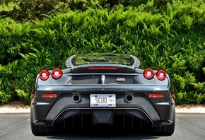 ferrari, , f430 scuderia, parking, black