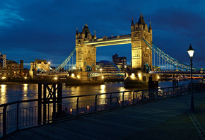light, england, London, , city, night, uk, river, thames, lantern, tower bridge