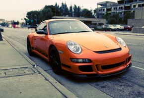 cars, rs, , orange, Auto, porshe, parking, porshe gt3 rs, ity, gt3