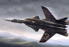 su-47 berkut, Aircraft jet, 