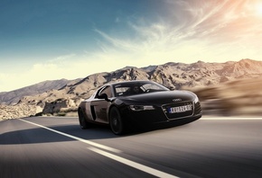 Audi, R8, black, front, , , , , , 