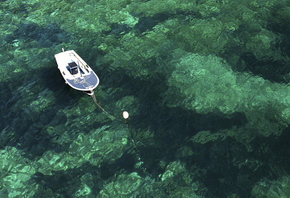 Moored Boat, Dalmatian Coast, Croatia