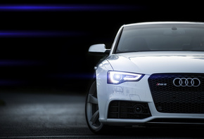 Audi, RS5, white, front, , , 
