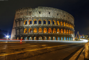 Rome, Italy, Colosseum, Colosseo, Anfiteatro Flavio, , , , , , , , , , , 