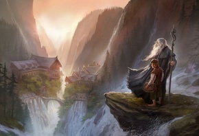 an unexpected journey, , rivendell, , the hobbit, , gandalf