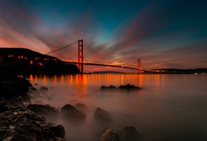golden gate bridge, usa, , california, -, San francis ...