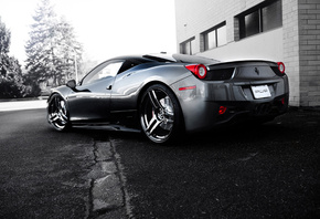 Ferrari, , , 458 italia, wheels, silvery, 