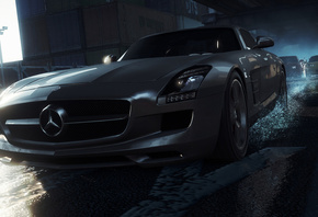 sls, , Need for speed most wanted 2012, , amg, mercedes-benz,  ...