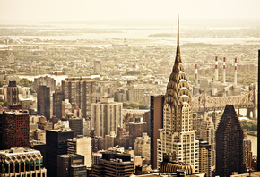 New York, New York City, NYC, -, USA, , Manhattan, , Chrysler Building, -, Queensboro Bridge,  , , , , , , , , 