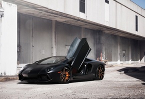 lp700-4, , Lamborghini, , aventador, , black
