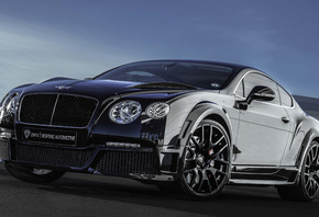 Bentley, Continental, GT, ONYX, Tuning, Black, Front