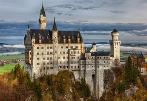 Neuschwanstein Castle, Bavaria, Germany,  , ,  ...