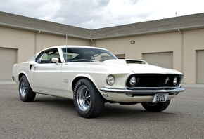 , 429, mustang, 1969, white, , boss, Ford, , muscle car