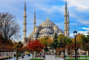 Blue mosque,  , sultan ahmed mosque, istanbul, turkey