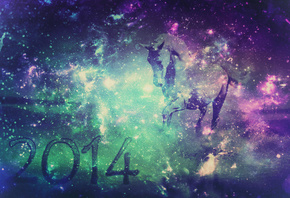 ,  , , , horse, new year, space, art