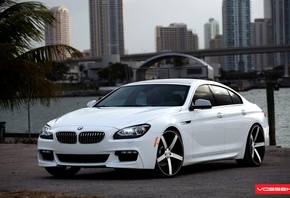 Car, wallpapers, tuning, , , , white, vossen, 6 series,  ...