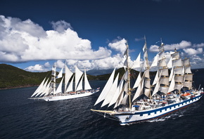 Star Flyer, Royal Clipper, sailing, ships, 