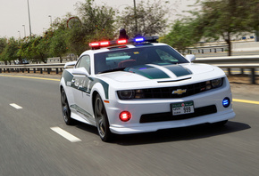 Chevrolet, Camaro SS, police car, , 