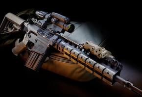 laser system, assault rifle