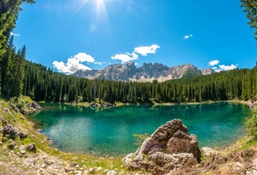 Lago di Carezza, , , , , , ,   ...