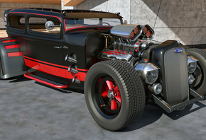 ford, custom, hot-rod, samcurry, , , , 