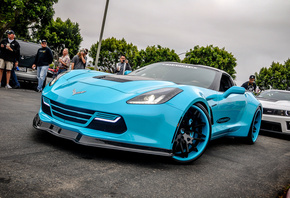 Chevrolet, Corvette, Stingray, tuning, forgiato