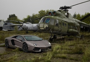 Lamborghini, Aventador, LP700-4, Grey, , , , 