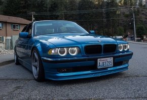 BMW, E38, 7series, blue, , , , , 