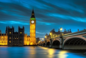 Big Ben, Westminster Palace, London, England, Great Britain, -,  , , 