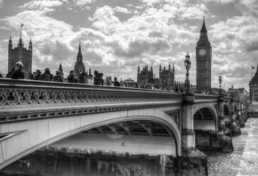 londres, england, thames, river, city