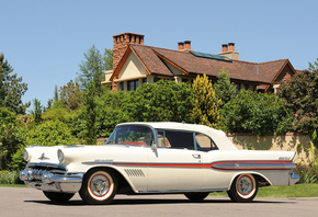 pontiac, bonneville, convertible, 1957, 