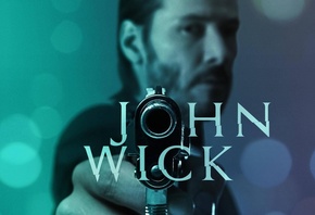 John Wick, Keanu Reeves, man, hitman, dangerous, violent, revenge, actor, beard, mustache, armed, assassin, film, cinema, movie, weapon, gun, pistol