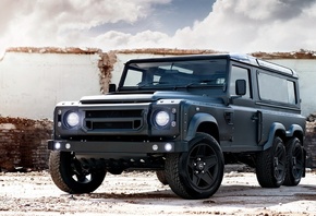 , 2015, , Project Kahn, land rover, defender, chelsea, wide tra ...