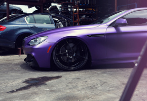 BMW, m6, purple, 
