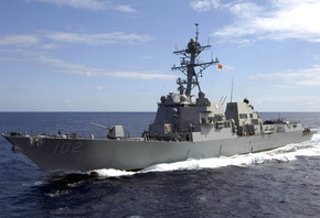 Arleigh Burke, DDG 102, USS Sampson, U.S. NAVY, Ship